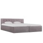 Cama canapé hidráulica con almacenaje tela gris topo 160x200 cm de vidaXL, Camas y somieres - Ref: Foro24-285598, Precio: 328...