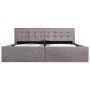 Cama canapé hidráulica con almacenaje tela gris topo 160x200 cm de vidaXL, Camas y somieres - Ref: Foro24-285598, Precio: 328...