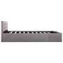 Cama canapé hidráulica con almacenaje tela gris topo 160x200 cm de vidaXL, Camas y somieres - Ref: Foro24-285598, Precio: 328...