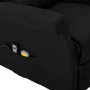 Sillón de masaje elevable tela negro de vidaXL, Sillones de masaje eléctricos - Ref: Foro24-289742, Precio: 381,10 €, Descuen...