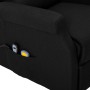 Sillón de masaje elevable tela negro de vidaXL, Sillones de masaje eléctricos - Ref: Foro24-289742, Precio: 361,81 €, Descuen...