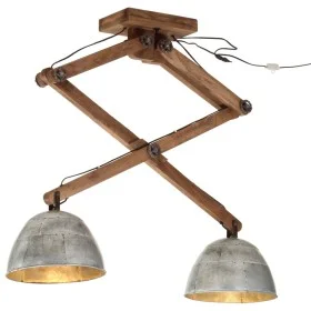 Lámpara de techo plateado vintage 25 W E27 29x18x85 cm de vidaXL, Lámparas - Ref: Foro24-371928, Precio: 118,87 €, Descuento: %