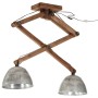 Lámpara de techo plateado vintage 25 W E27 29x18x85 cm de vidaXL, Lámparas - Ref: Foro24-371928, Precio: 119,98 €, Descuento: %
