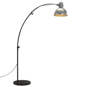 Lámpara de pie plateado vintage 25 W E27 150 cm de vidaXL, Lámparas - Ref: Foro24-371935, Precio: 104,65 €, Descuento: %