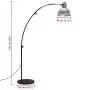 Lámpara de pie plateado vintage 25 W E27 150 cm de vidaXL, Lámparas - Ref: Foro24-371935, Precio: 104,65 €, Descuento: %