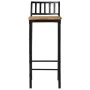 Taburetes altos 4 uds madera maciza de mango rugosa de vidaXL, Taburetes de cocina - Ref: Foro24-358941, Precio: 199,80 €, De...