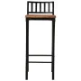 Taburetes altos 4 uds madera maciza de acacia de vidaXL, Taburetes de cocina - Ref: Foro24-358943, Precio: 200,18 €, Descuent...