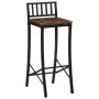 Taburetes altos 2 unidades madera maciza reciclada de vidaXL, Taburetes de cocina - Ref: Foro24-358944, Precio: 104,22 €, Des...