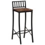 Taburetes altos 2 unidades madera maciza reciclada de vidaXL, Taburetes de cocina - Ref: Foro24-358944, Precio: 104,22 €, Des...