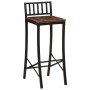 Taburetes altos 4 unidades madera maciza reciclada de vidaXL, Taburetes de cocina - Ref: Foro24-358945, Precio: 202,02 €, Des...