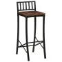 Taburetes altos 4 unidades madera maciza reciclada de vidaXL, Taburetes de cocina - Ref: Foro24-358945, Precio: 200,26 €, Des...