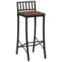 Taburetes altos 4 unidades madera maciza reciclada de vidaXL, Taburetes de cocina - Ref: Foro24-358945, Precio: 200,26 €, Des...