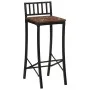High stools 4 units recycled solid wood by vidaXL, Kitchen stools - Ref: Foro24-358945, Price: 200,26 €, Discount: %
