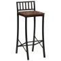 Taburetes altos 4 unidades madera maciza reciclada de vidaXL, Taburetes de cocina - Ref: Foro24-358945, Precio: 202,02 €, Des...