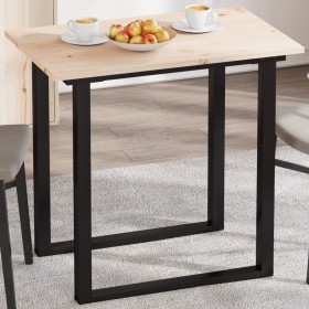 Tablero de mesa rectangular madera maciza pino 80x50x1,7 cm de vidaXL, Tableros para mesas - Ref: Foro24-847413, Precio: 27,3...