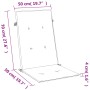 Cojines para silla respaldo alto 4 uds tela gris oscuro melange de vidaXL, Cojines para sillas y sofás - Ref: Foro24-4002416,...