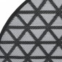 Alfombra de exterior PP negro Ø120 cm de vidaXL, Protectores para exterior - Ref: Foro24-368462, Precio: 21,50 €, Descuento: %