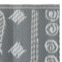Alfombra de exterior PP gris 80x250 cm de vidaXL, Protectores para exterior - Ref: Foro24-316969, Precio: 33,66 €, Descuento: %