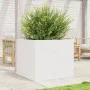 Jardinera madera maciza de pino blanco 80x80x68,5 cm de vidaXL, Maceteros y jardineras - Ref: Foro24-3282480, Precio: 263,14 ...