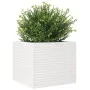 Jardinera madera maciza de pino blanco 80x80x68,5 cm de vidaXL, Maceteros y jardineras - Ref: Foro24-3282480, Precio: 263,14 ...