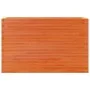 Jardinera madera maciza de pino marrón cera 110x40x68,5 cm de vidaXL, Maceteros y jardineras - Ref: Foro24-3282496, Precio: 2...