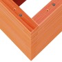 Jardinera madera maciza de pino marrón cera 110x40x68,5 cm de vidaXL, Maceteros y jardineras - Ref: Foro24-3282496, Precio: 2...