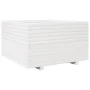 Jardinera madera maciza de pino blanco 80x80x49,5 cm de vidaXL, Maceteros y jardineras - Ref: Foro24-3282530, Precio: 209,09 ...