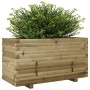 Jardinera madera de pino impregnada 90x40x49,5 cm de vidaXL, Maceteros y jardineras - Ref: Foro24-3282558, Precio: 154,82 €, ...