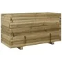 Jardinera madera de pino impregnada 90x40x49,5 cm de vidaXL, Maceteros y jardineras - Ref: Foro24-3282558, Precio: 152,57 €, ...