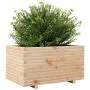 Jardinera madera maciza de pino 90x60x49,5 cm de vidaXL, Maceteros y jardineras - Ref: Foro24-3282564, Precio: 167,36 €, Desc...