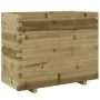 Jardinera madera de pino impregnada 90x40x72,5 cm de vidaXL, Maceteros y jardineras - Ref: Foro24-3282598, Precio: 212,88 €, ...