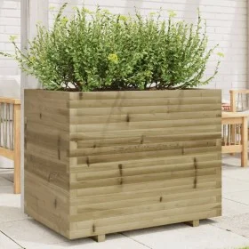 Jardinera madera de pino impregnada 90x60x72,5 cm de vidaXL, Maceteros y jardineras - Ref: Foro24-3282608, Precio: 250,99 €, ...