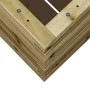 Jardinera madera de pino impregnada 90x60x72,5 cm de vidaXL, Maceteros y jardineras - Ref: Foro24-3282608, Precio: 250,99 €, ...