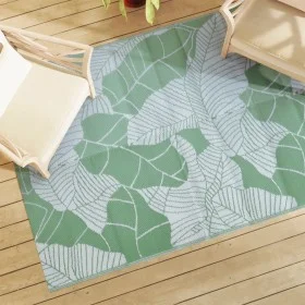 Alfombra de exterior PP verde 140x200 cm de vidaXL, Protectores para exterior - Ref: Foro24-368586, Precio: 25,26 €, Descuent...