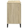 Armario de baño madera contrachapada roble Sonoma 65x33x60 cm de vidaXL, Tocadores de baño - Ref: Foro24-847405, Precio: 57,8...