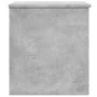 Caja de almacenaje madera ingeniería gris hormigón 60x42x46 cm de vidaXL, Baúles de almacenamiento - Ref: Foro24-840656, Prec...