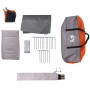 Tienda familiar con cúpula para 9 personas impermeable naranja de vidaXL, Tiendas de campaña - Ref: Foro24-94565, Precio: 157...