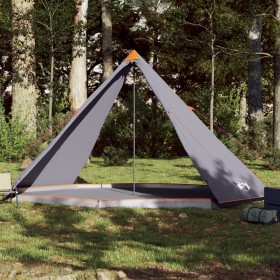 Tienda familiar tipi para 8 personas impermeable gris naranja de vidaXL, Tiendas de campaña - Ref: Foro24-94584, Precio: 81,2...