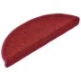 Alfombrillas de escalera 15 unidades rojo burdeos 65x24x4 cm de vidaXL, Alfombrillas para escalones - Ref: Foro24-133889, Pre...
