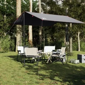 Lona de camping impermeable gris y naranja 300x294 cm de vidaXL, Tiendas de campaña - Ref: Foro24-94654, Precio: 37,44 €, Des...