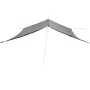 Lona de camping impermeable gris y naranja 300x294 cm de vidaXL, Tiendas de campaña - Ref: Foro24-94654, Precio: 37,44 €, Des...