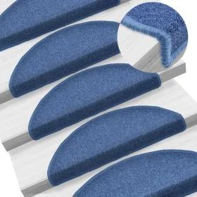 Alfombrillas de escalera 15 unidades azul 65x24x4 cm de vidaXL, Alfombrillas para escalones - Ref: Foro24-133891, Precio: 65,...