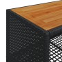 Juego de sofás jardín 4 pzas con cojines ratán sintético negro de vidaXL, Conjuntos de jardín - Ref: Foro24-368398, Precio: 3...