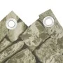 PVC balcony privacy screen stone look 800x75 cm by vidaXL, fence panels - Ref: Foro24-4005425, Price: 32,28 €, Discount: %
