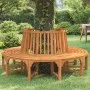 Banco de árbol circular madera maciza eucalipto Ø208 cm de vidaXL, Bancos de jardín - Ref: Foro24-3154103, Precio: 602,97 €, ...