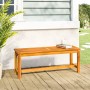 Banco de jardín madera maciza de acacia 110x35x45 cm de vidaXL, Bancos de jardín - Ref: Foro24-319419, Precio: 108,00 €, Desc...