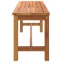 Banco de jardín madera maciza de acacia 110x35x45 cm de vidaXL, Bancos de jardín - Ref: Foro24-319419, Precio: 108,00 €, Desc...