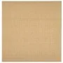 Alfombra de sisal natural 100x100 cm de vidaXL, Alfombras - Ref: Foro24-136310, Precio: 63,38 €, Descuento: %
