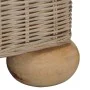 Sofá de 2 plazas con cojines ratán natural de vidaXL, Sofás - Ref: Foro24-283073, Precio: 555,64 €, Descuento: %