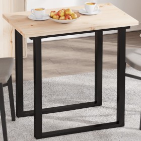 Tablero de mesa rectangular madera maciza pino 80x50x2,5 cm de vidaXL, Tableros para mesas - Ref: Foro24-847427, Precio: 37,9...